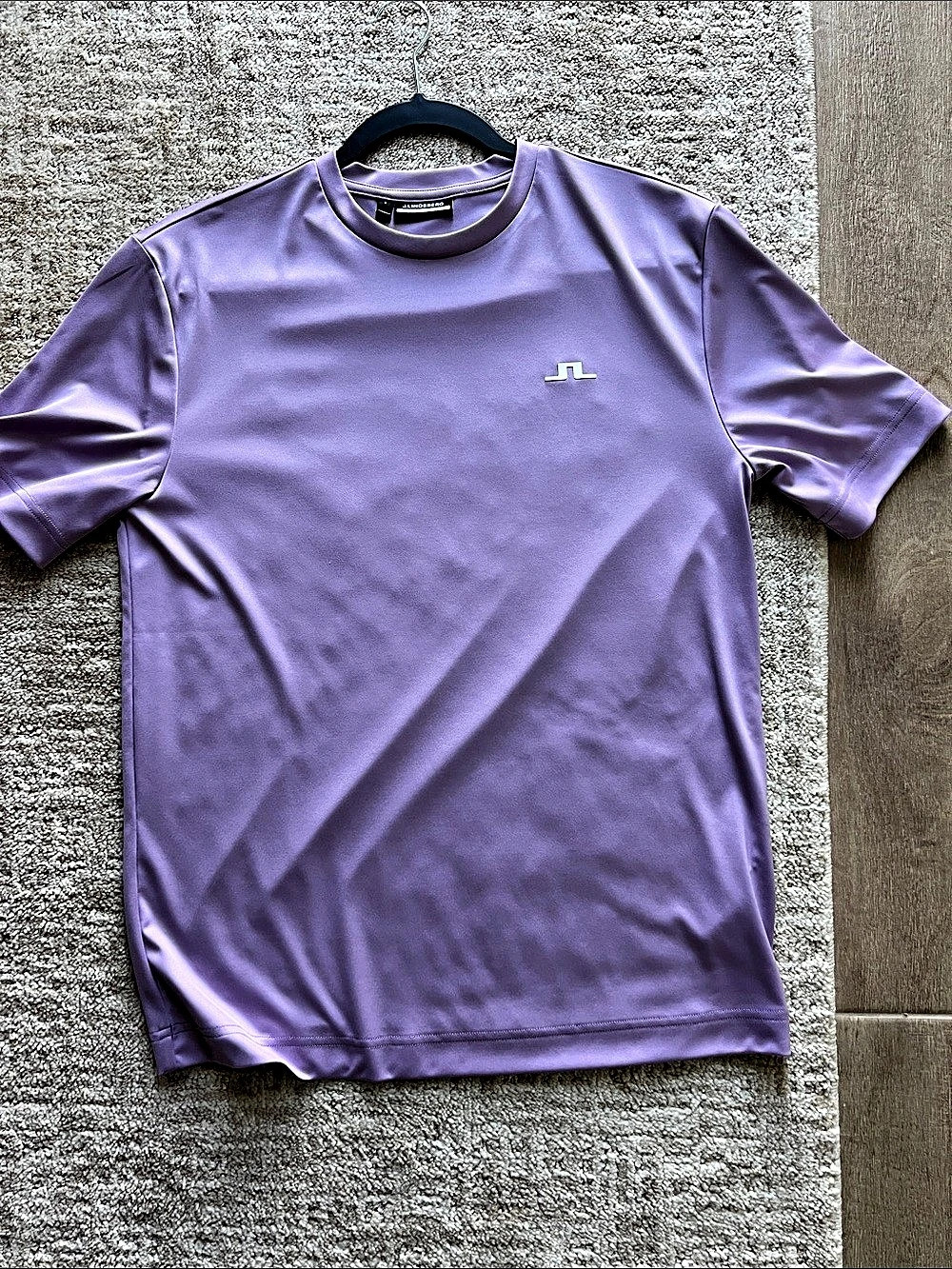J.LINDEBERG Ade T-Shirt Short Sleeve Purple